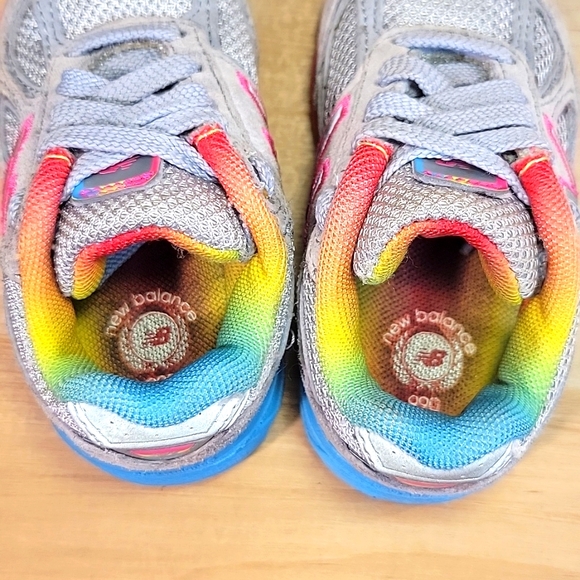 New Balance 990v4 Infant Toddler Kids Multicolor Shoes - Picture 6 of 8